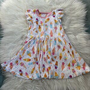 Macaron + Me bamboo twirl dress size 2T